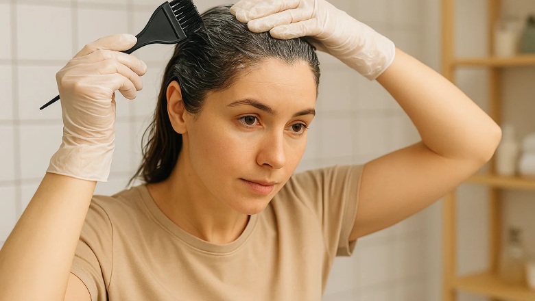 برای رنگ کردن مو در زمان پریود چه کار بکنیم؟